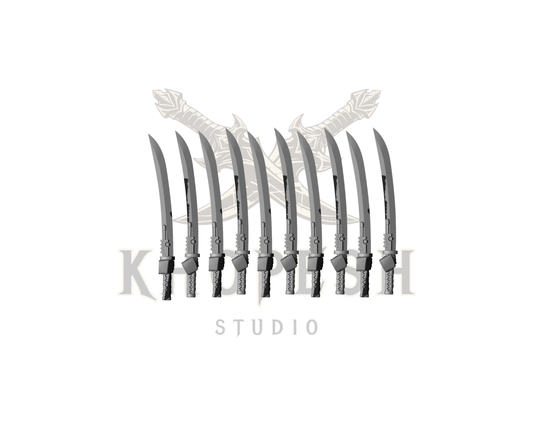 Katanas estilo oriental