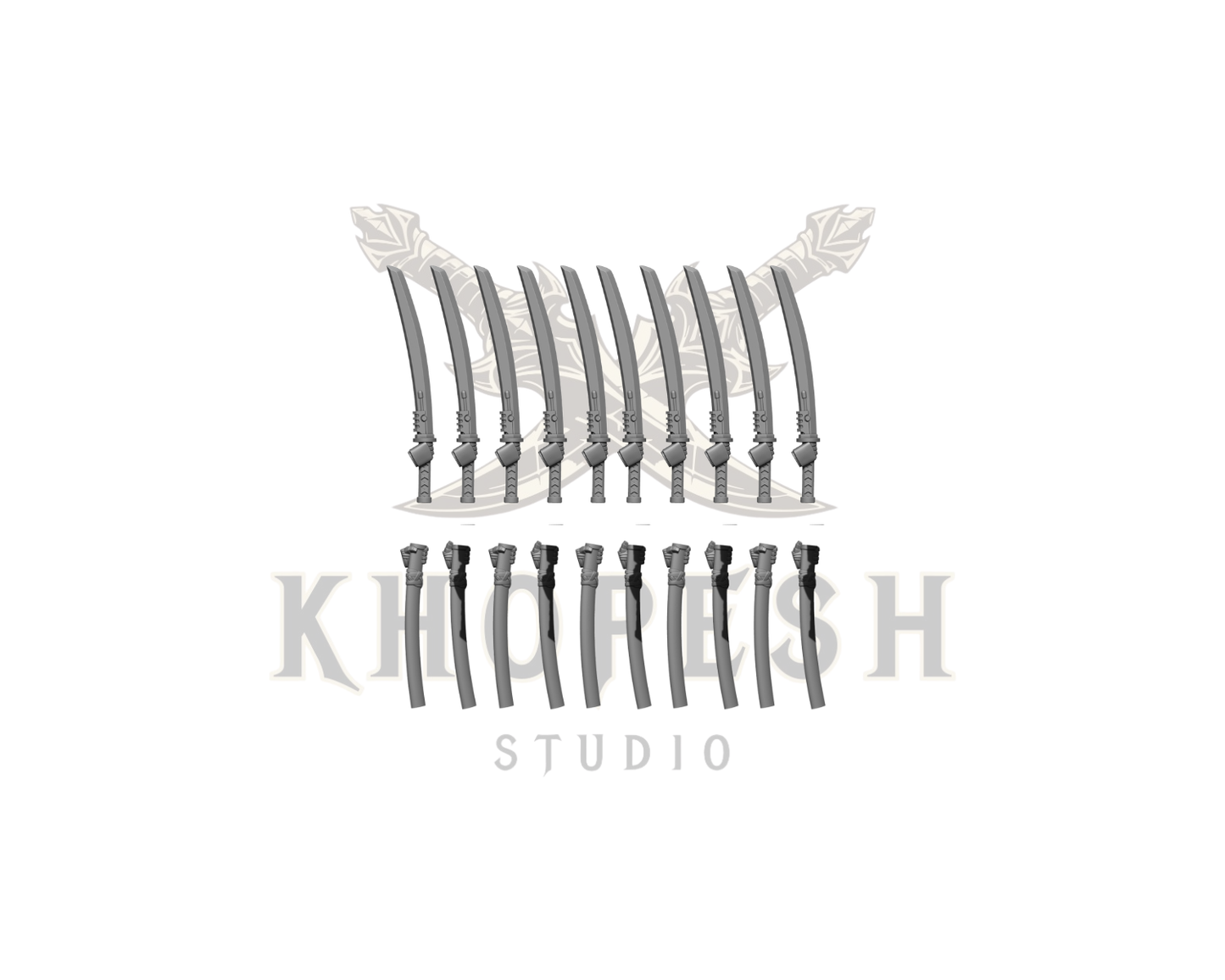 Katanas estilo oriental con funda