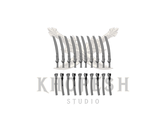 Katanas estilo oriental con funda