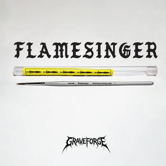 Graveforge Flamesinger – Pincel Kolinsky Tamaño 2