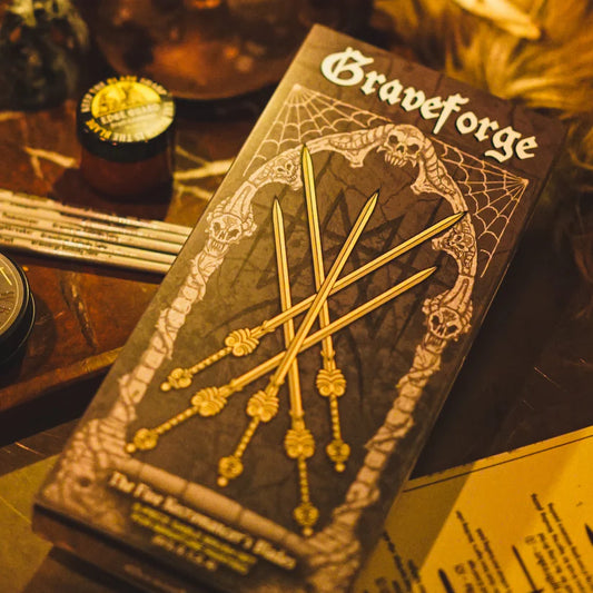 Graveforge The Five Blades – Set de 5 pinceles para pintura de miniaturas (Marta Kolinsky)